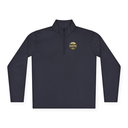 Field & Fire Trading Co Logo Unisex Quarter Zip Pullover