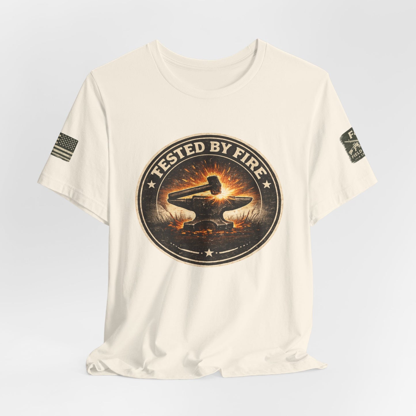 Tested By Fire Unisex Jersey Short Sleeve Tee