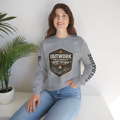 Outwork The Elements Unisex Heavy Blend™ Crewneck Sweatshirt