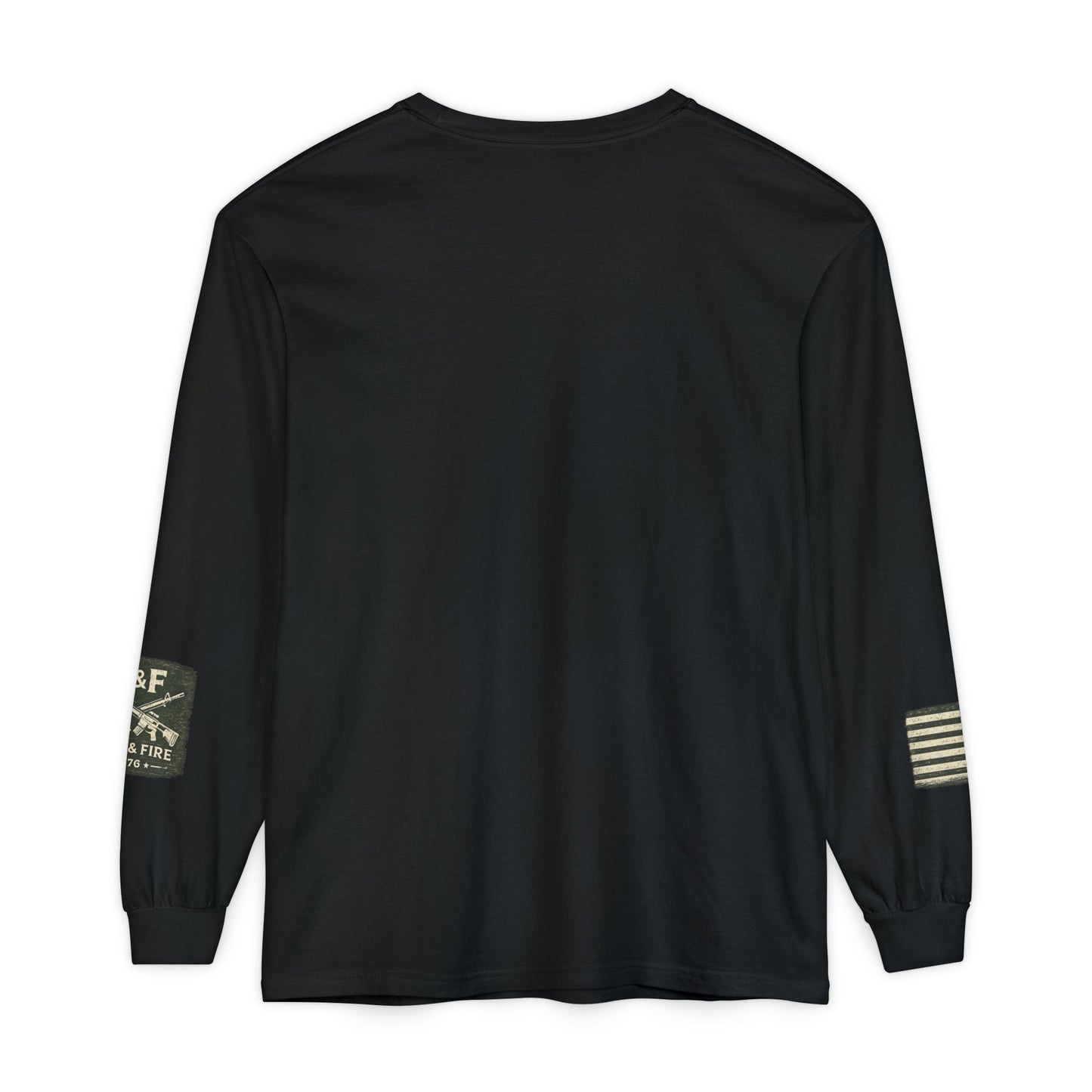 Outlast The Storm Unisex Garment-dyed Long Sleeve T-Shirt