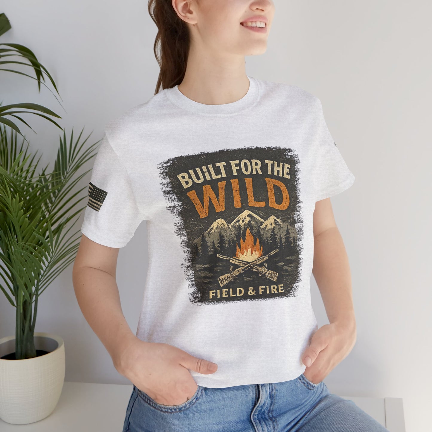 Built For The Wild Unisex Jersey Short Sleeve Tee