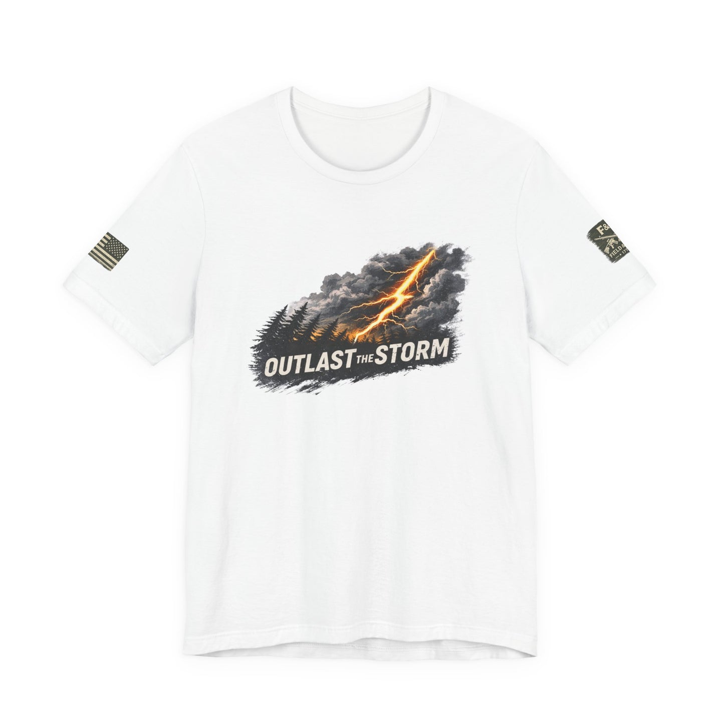 Outlast The Storm Unisex Jersey Short Sleeve Tee