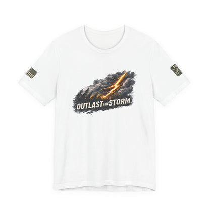 Outlast The Storm Unisex Jersey Short Sleeve Tee