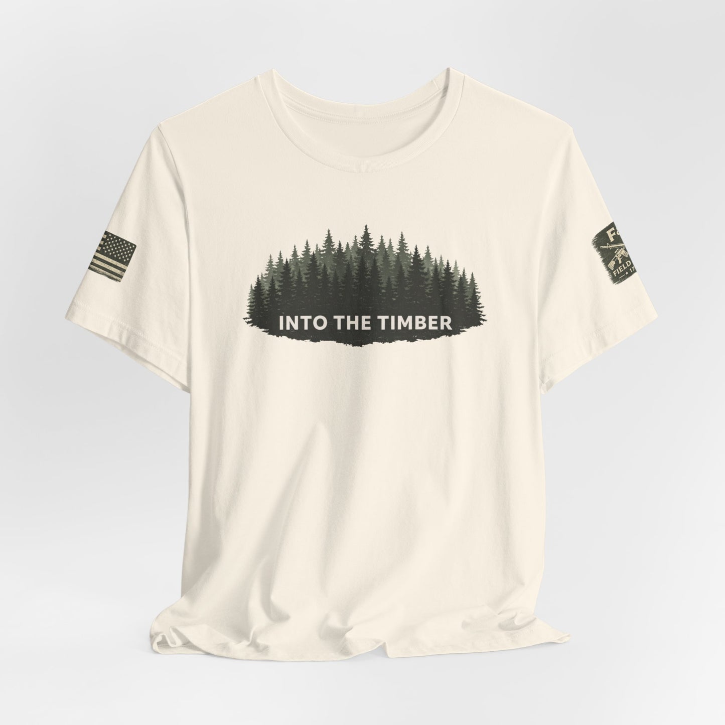 Into The Timber Unisex Jersey Short Sleeve Tee