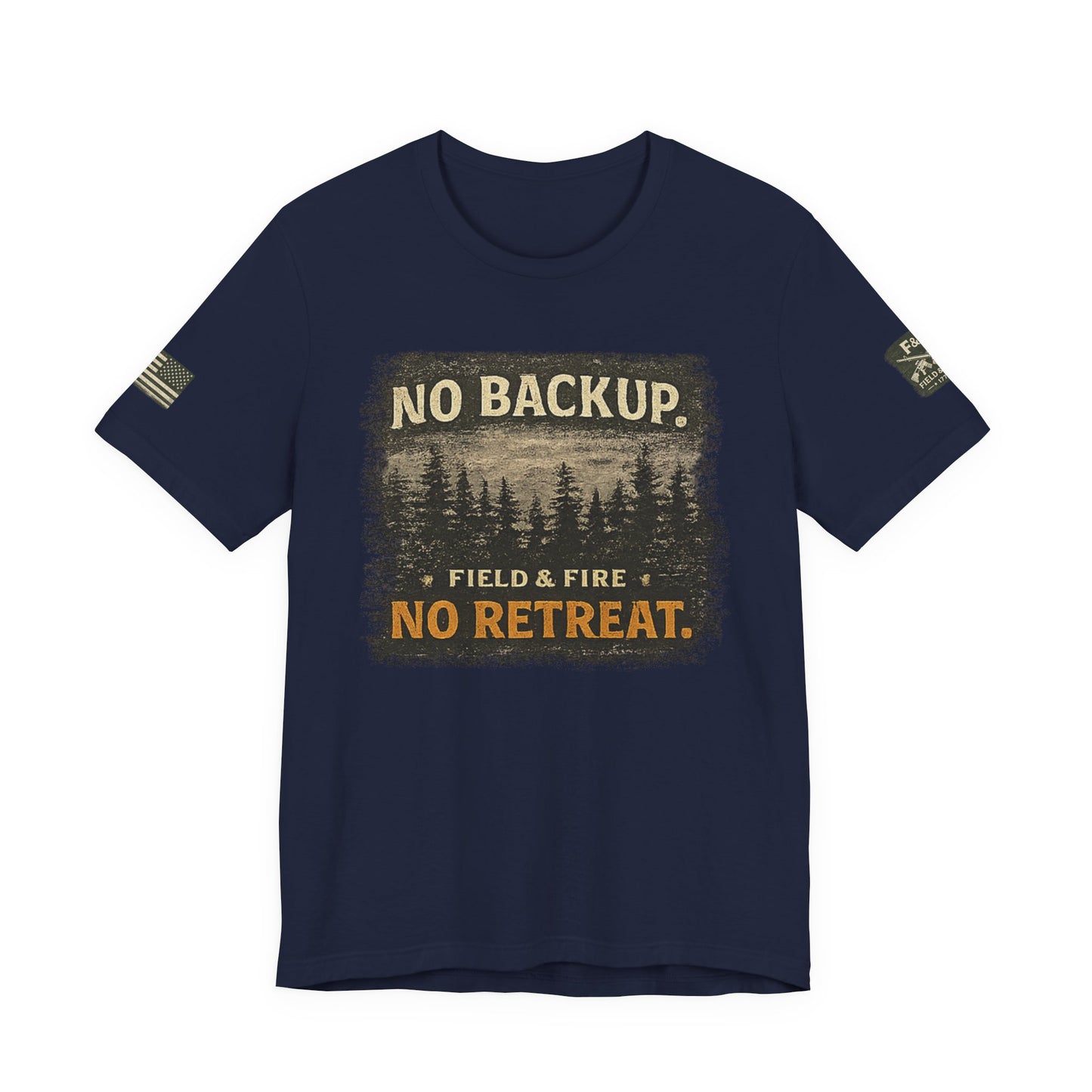 No Backup Unisex Jersey Short Sleeve Tee