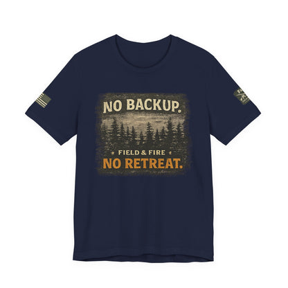 No Backup Unisex Jersey Short Sleeve Tee