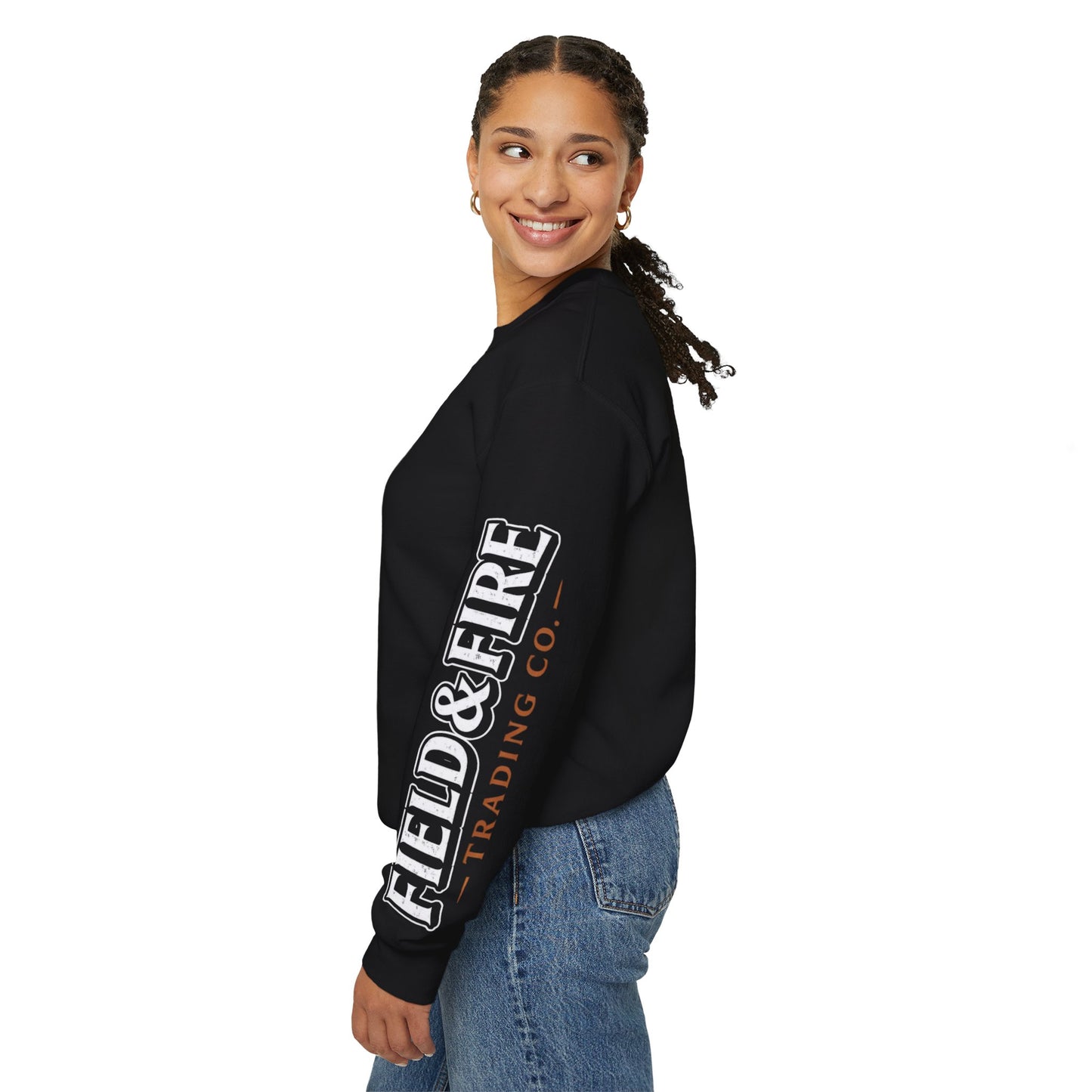 Silent Steady Strong Unisex Heavy Blend™ Crewneck Sweatshirt