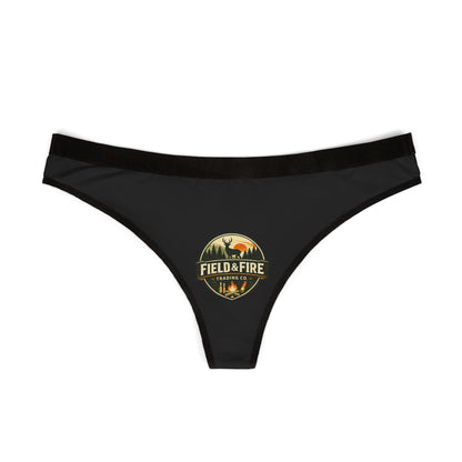 FNF Women's Black Thong