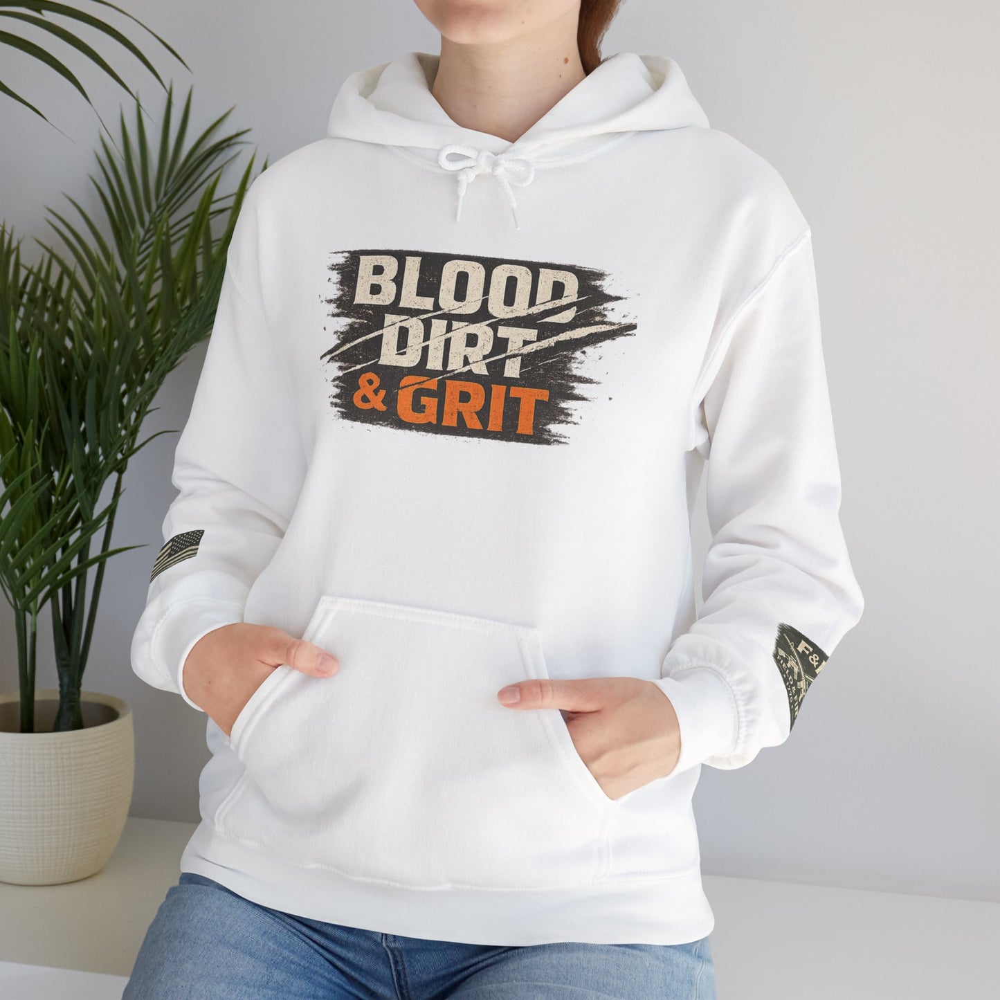 Blood Dirt & Grit Unisex Heavy Blend™ Hooded Sweatshirt