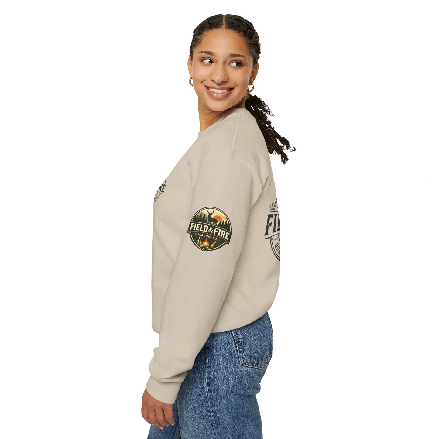 FNF Classic Medallion Unisex Heavy Blend™ Crewneck Sweatshirt