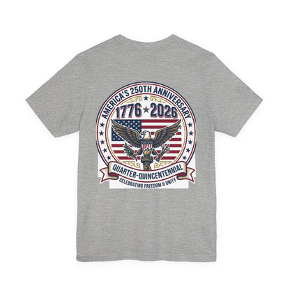 Happy 250th MERICA! Unisex Jersey Short Sleeve Tee