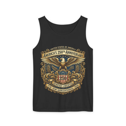 USA 250th Anniversary Unisex Garment-Dyed Tank Top