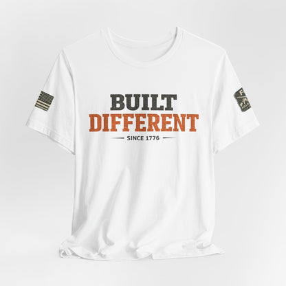 Built Different Unisex Jersey Short Sleeve Tee