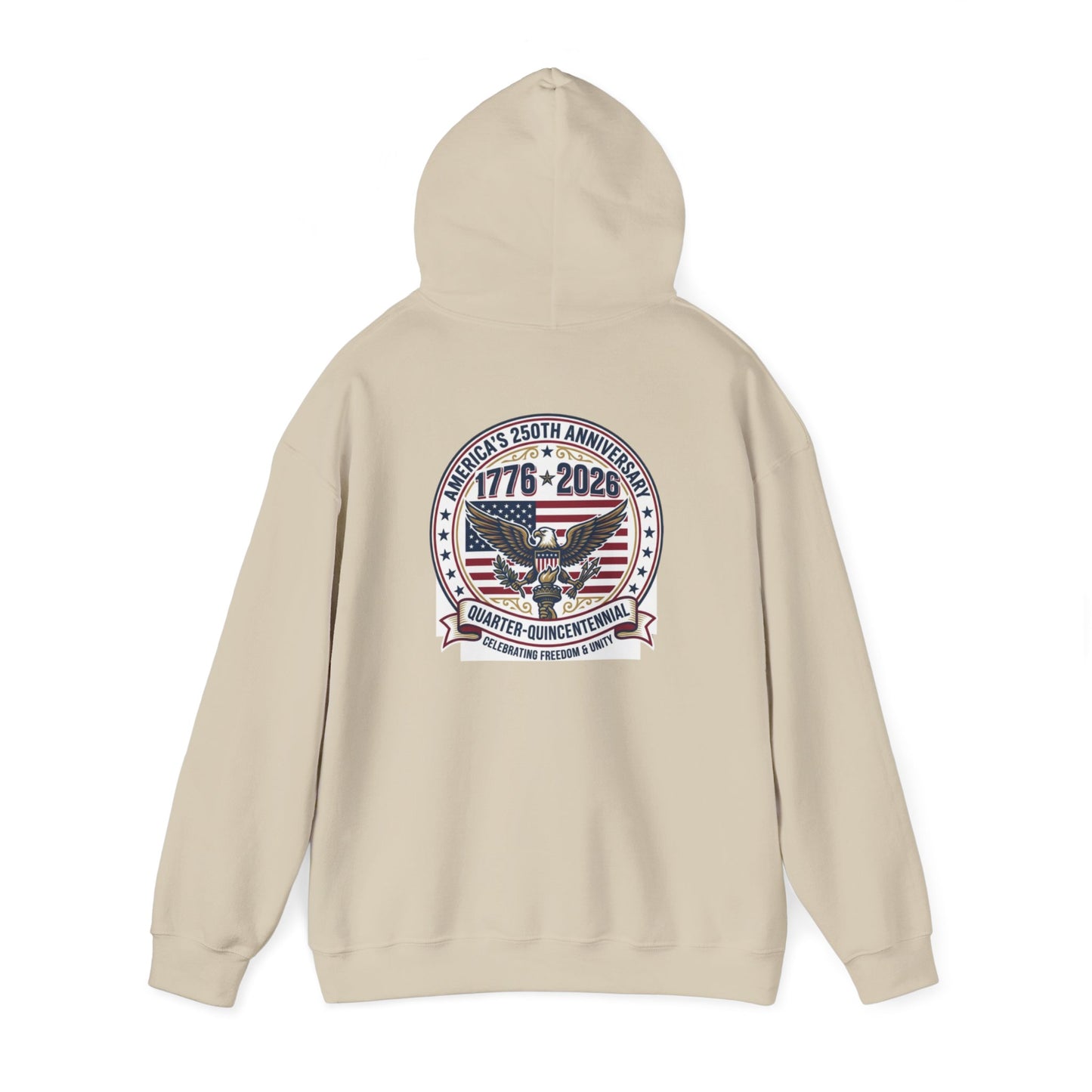 Happy 250th MERICA! Unisex Heavy Blend™ Hooded Sweatshirt